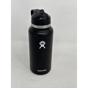 Hydro Flask Wide Mouth Insulated Water Bottle - Black